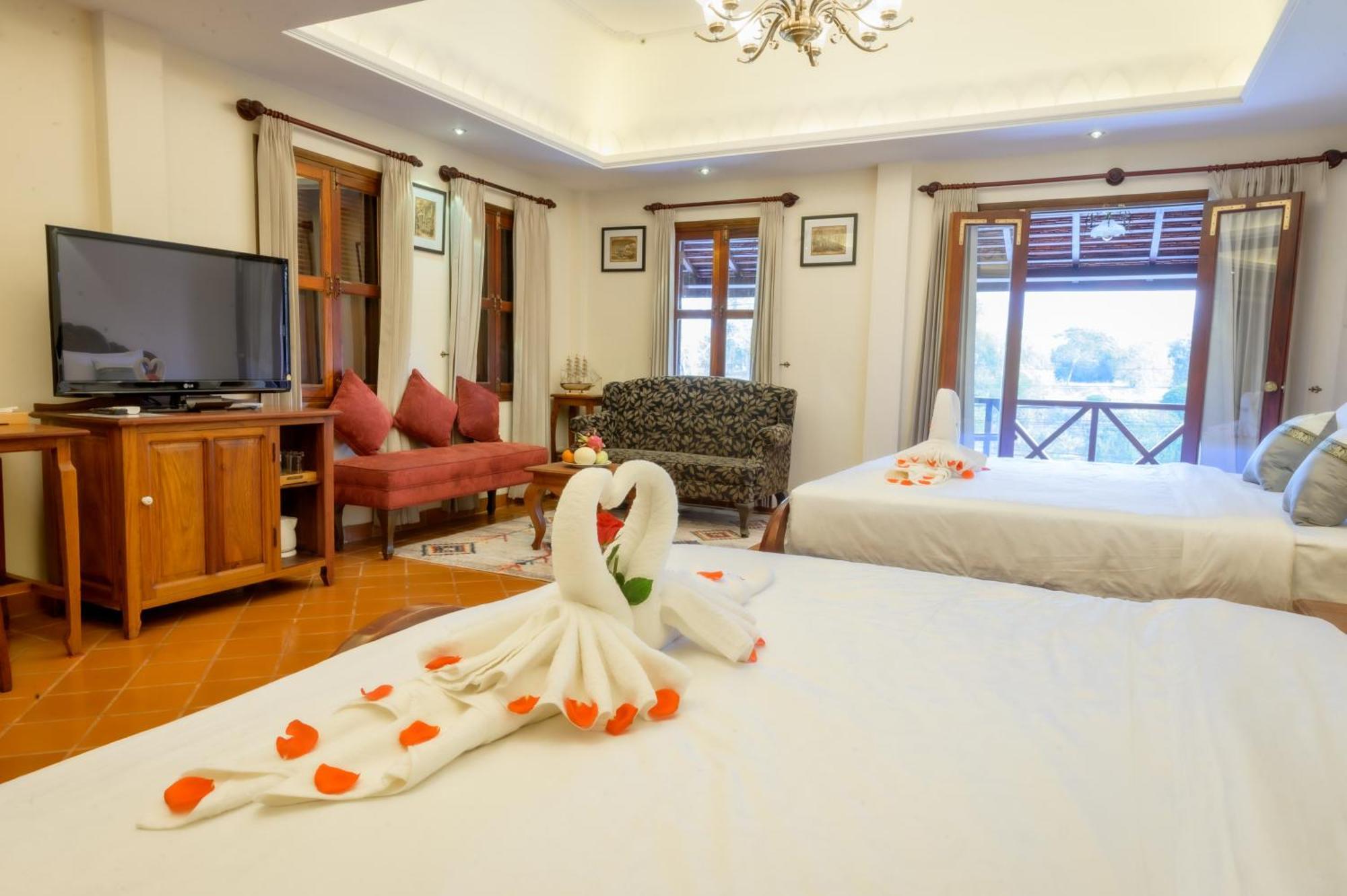 Villa Deux Rivieres Hotel Luang Prabang Exteriör bild